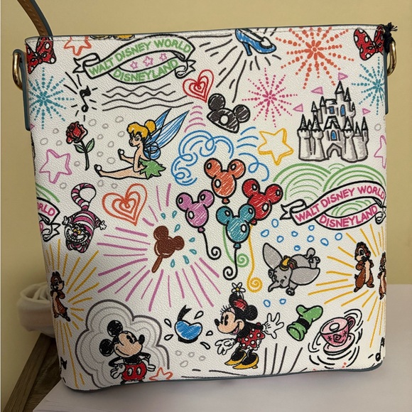 Dooney & Bourke Disney Sketch Crossbody Bag - Picture 3 of 4
